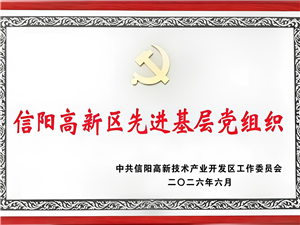 信阳高新区先进基层党组织